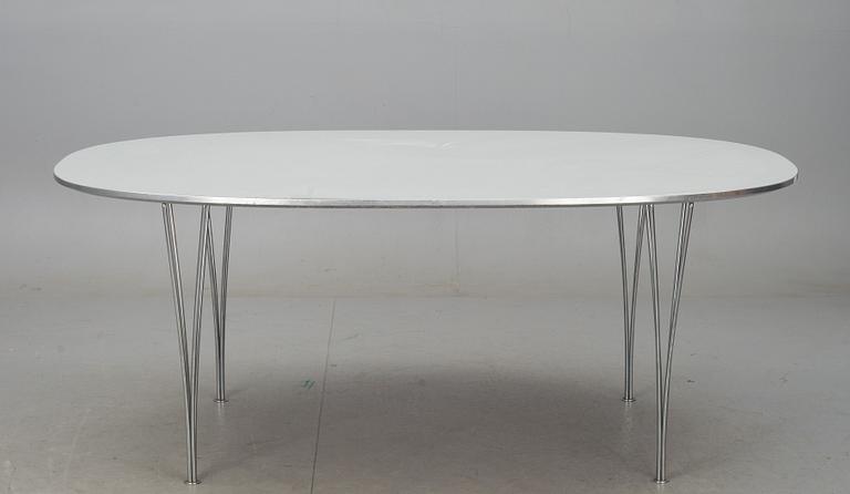 MATBORD, "Superelips", Bruno Mathsson och Piet Hein för Fritz Hansen. 1900-talets andra hälft.