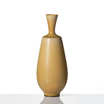 Berndt Friberg, a set of five stoneware vases, Gustavsberg studio, Sweden 1956-65.