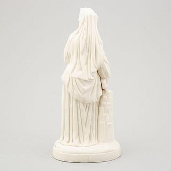 A late 19th century parian 'Ruth' sculpture.