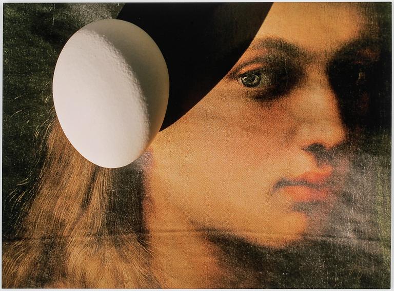 RICHARD RYAN, signerat fotografi, "Renaissance Egg", 2012, Notes nr 0090, ur serien "Notes by Ryan".