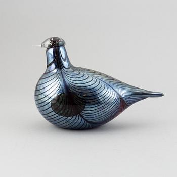 A glass bird by Oiva Toikka, Nuutajärvi.