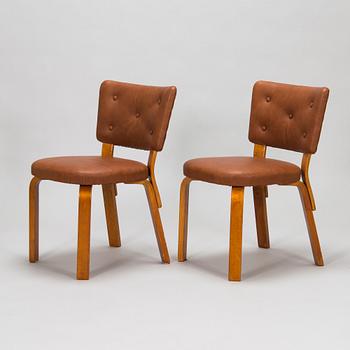 Alvar Aalto, ten 1950's '62' chairs, O.Y. Huonekalu- ja Rakennustyötehdas A.B., Finland.