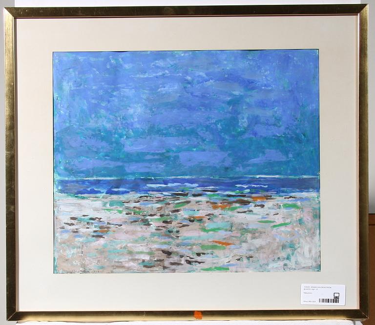 JOHAN WALDENSTRÖM, gouache, sign.