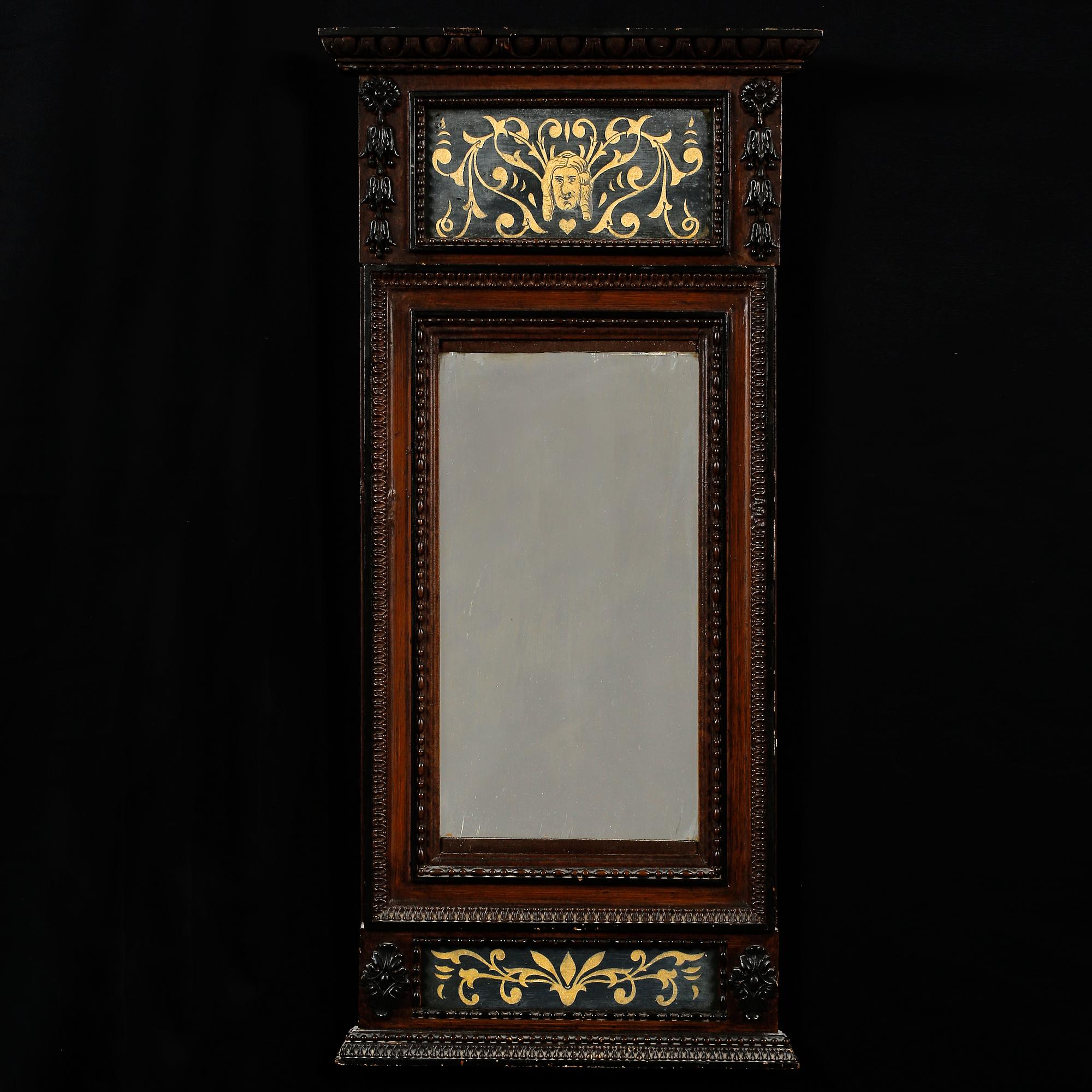 A late 19th century mirror.