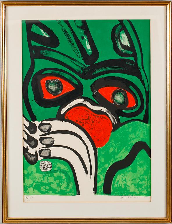 BENGT LINDSTRÖM, färglitografi, signerad, numrerad 118/150.
