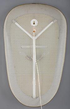 SPEGEL MED KONSOLHYLLA, plåt, trol Mathieu Matégot Frankrike, 1950-tal.