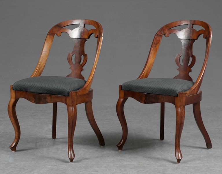 STOLAR, ett par. Göteborgsmodell, 1800-tal.