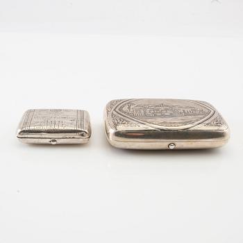 Dosor 2 st silver Moskva 1800-talets slut.