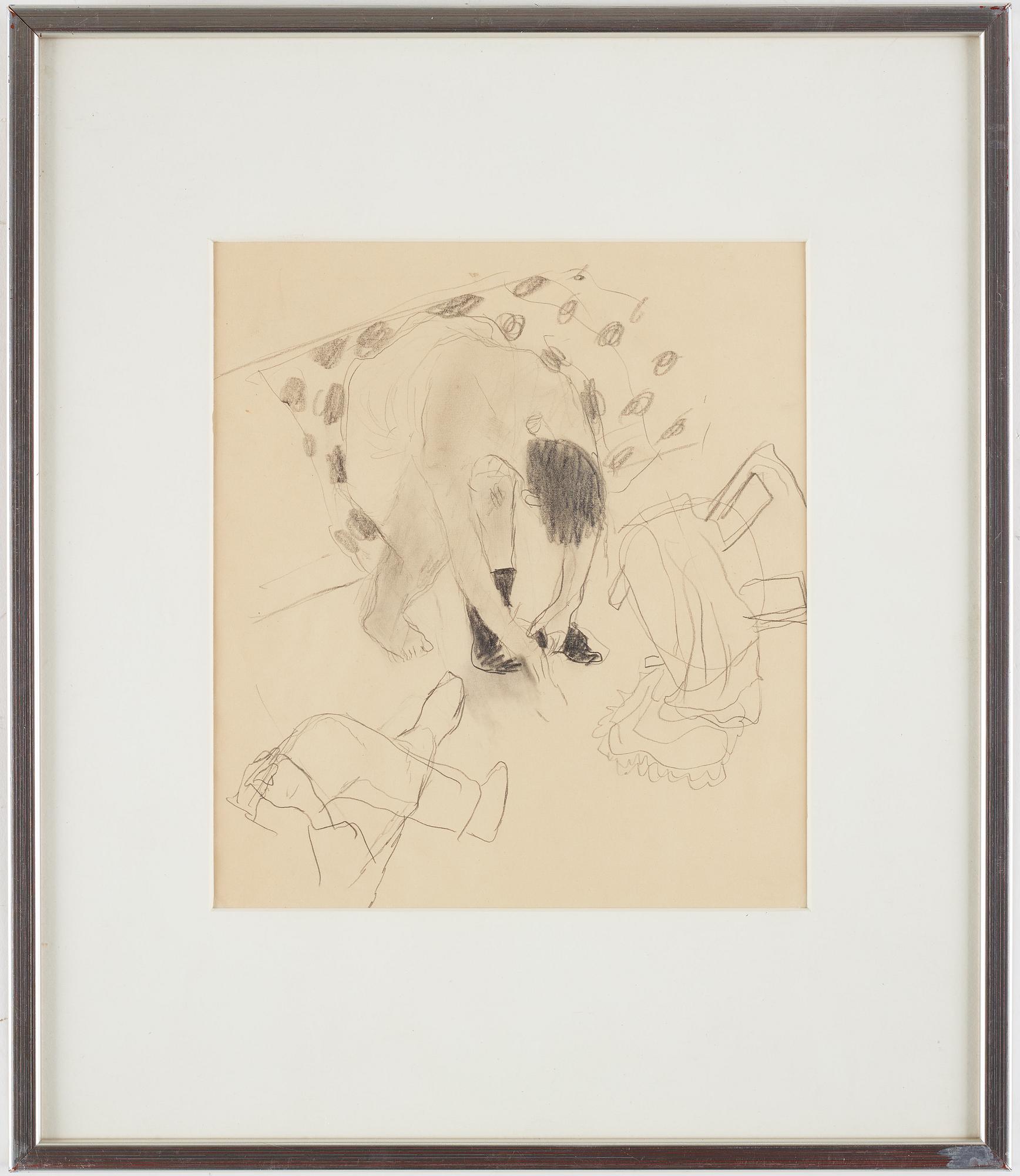 RAGNAR SANDBERG, pencil. Unsigned.