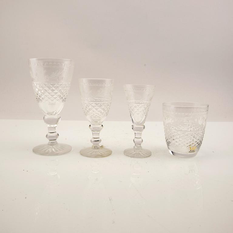 Fritz Kallenberg, service 48 pcs "Elvira Madigan", Kosta.