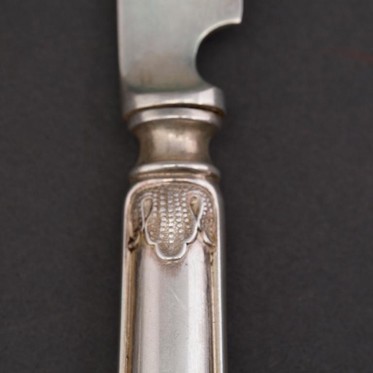 68 pcs of 1920s/1930s silver flatware, Landskrona, Sweden.