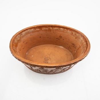 A Gustavian tureen later part of the 18th century  by  Eric johan Fahlström.