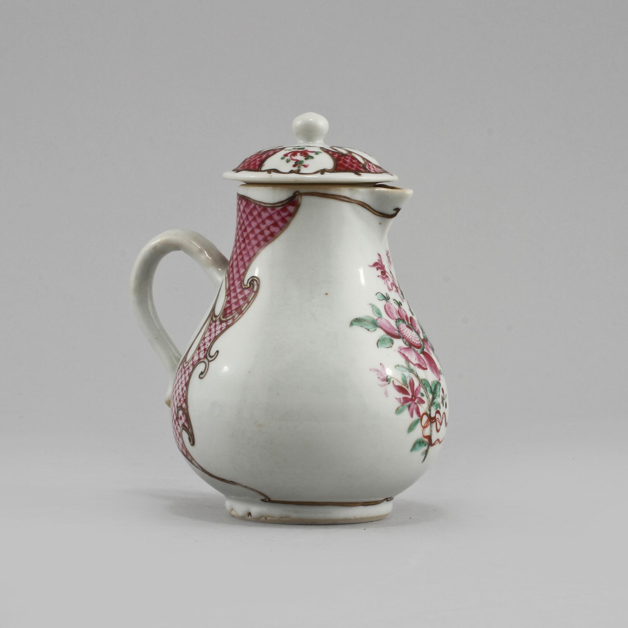 KANNA, porslin, Kina, 1700-tal.