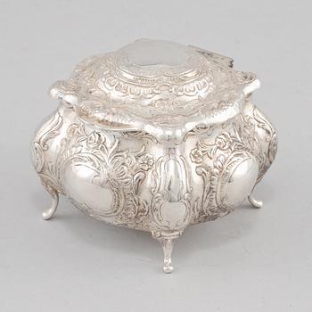 SOCKERSKRIN, silver, GEWE, 1975. Vikt ca 330 g.