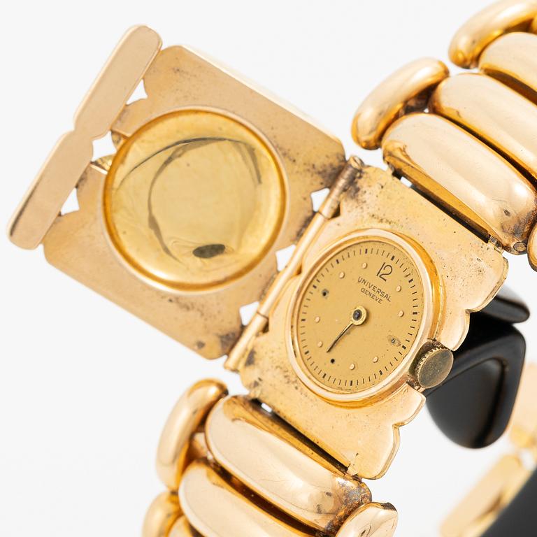 Universal Genève, “Cocktail Watch”, “Concealed Dial”, wristwatch, 26 mm.