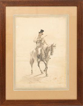 Bengt Nordenberg, Violinist on Horseback.