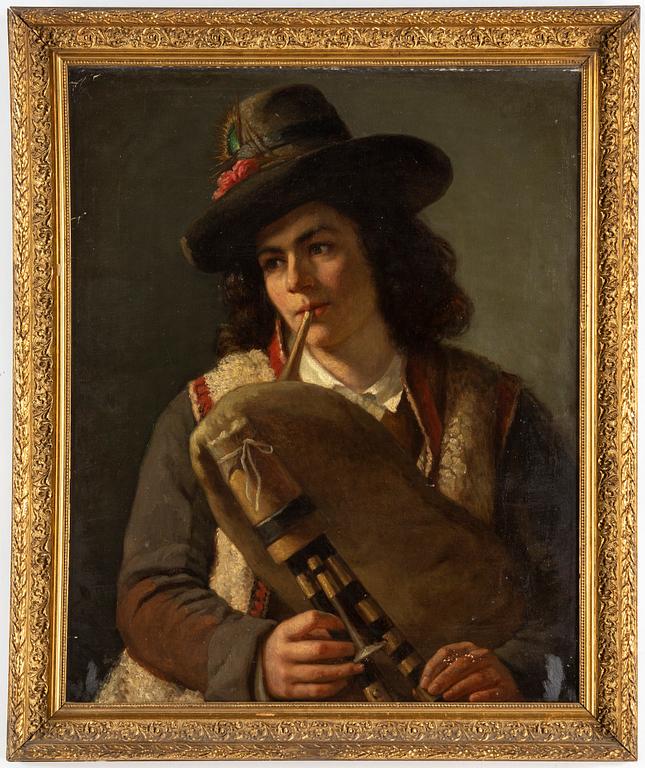 ALIDA CHRISTINA RABE, tillskriven, olja på duk.