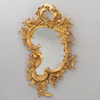 Spegel, nyrokoko, 1800-talets senare del.