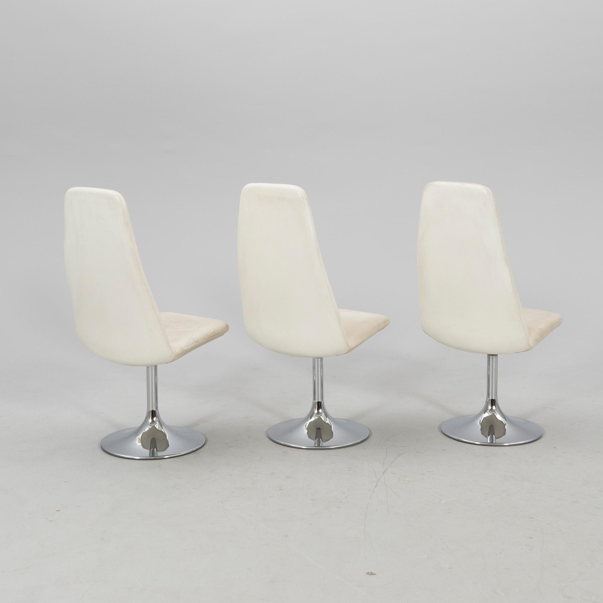 Johansson Design, chairs 7 pcs "Viggen" late 20th century.