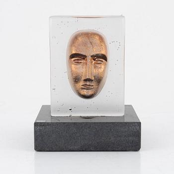 Bertil Vallien, skulptur, glas. Signerad B. Vallien 7176004 Kosta Boda Lim.Ed 1000.