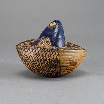 FIGURIN, stengods, Lisa Larson, Gustavsberg, formgiven 1958.