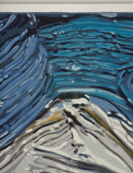 John Clem Clarke, "Abstract with subject 7 (Mt. Hood, Winter).