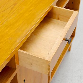 Bookcase, 1940s.