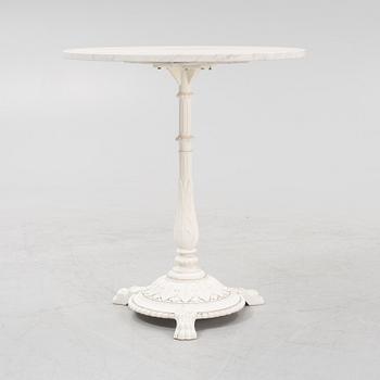 A Byarum garden table later part of the 20th century.