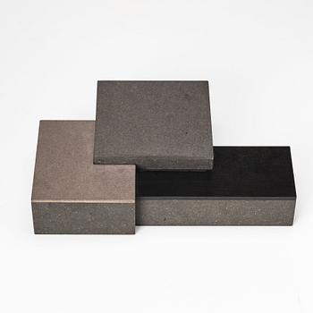 Karl-Gustav Jönsson, ask i tre sektioner, egen studio, 2015.