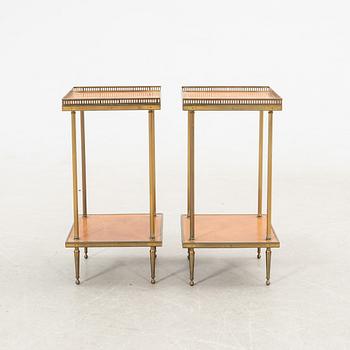Sidobord, ett par, 1900-talets andra hälft.