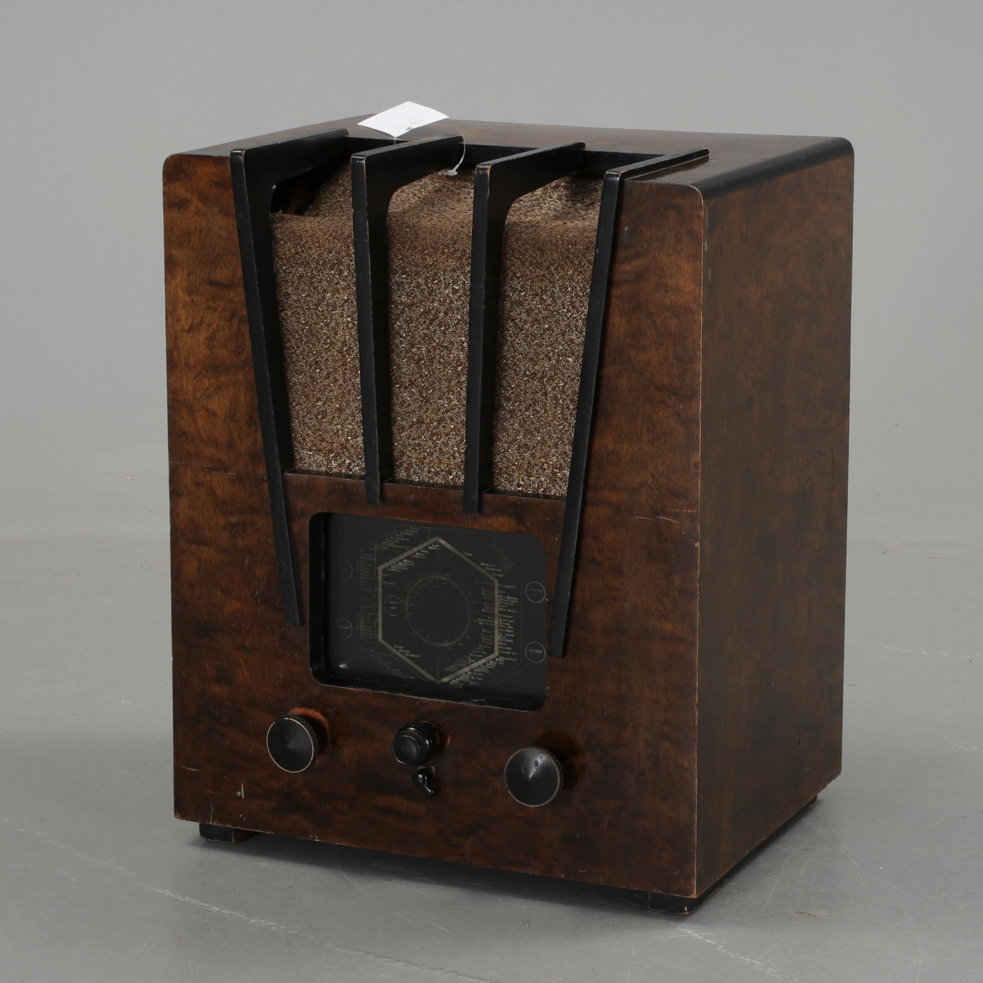 RADIO, Moon Radio A/B, Stockholm, 1930/40-tal.