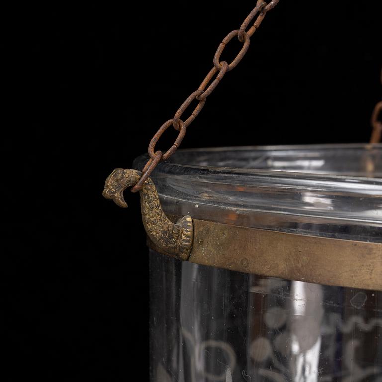 A late 19th century ceiling light.