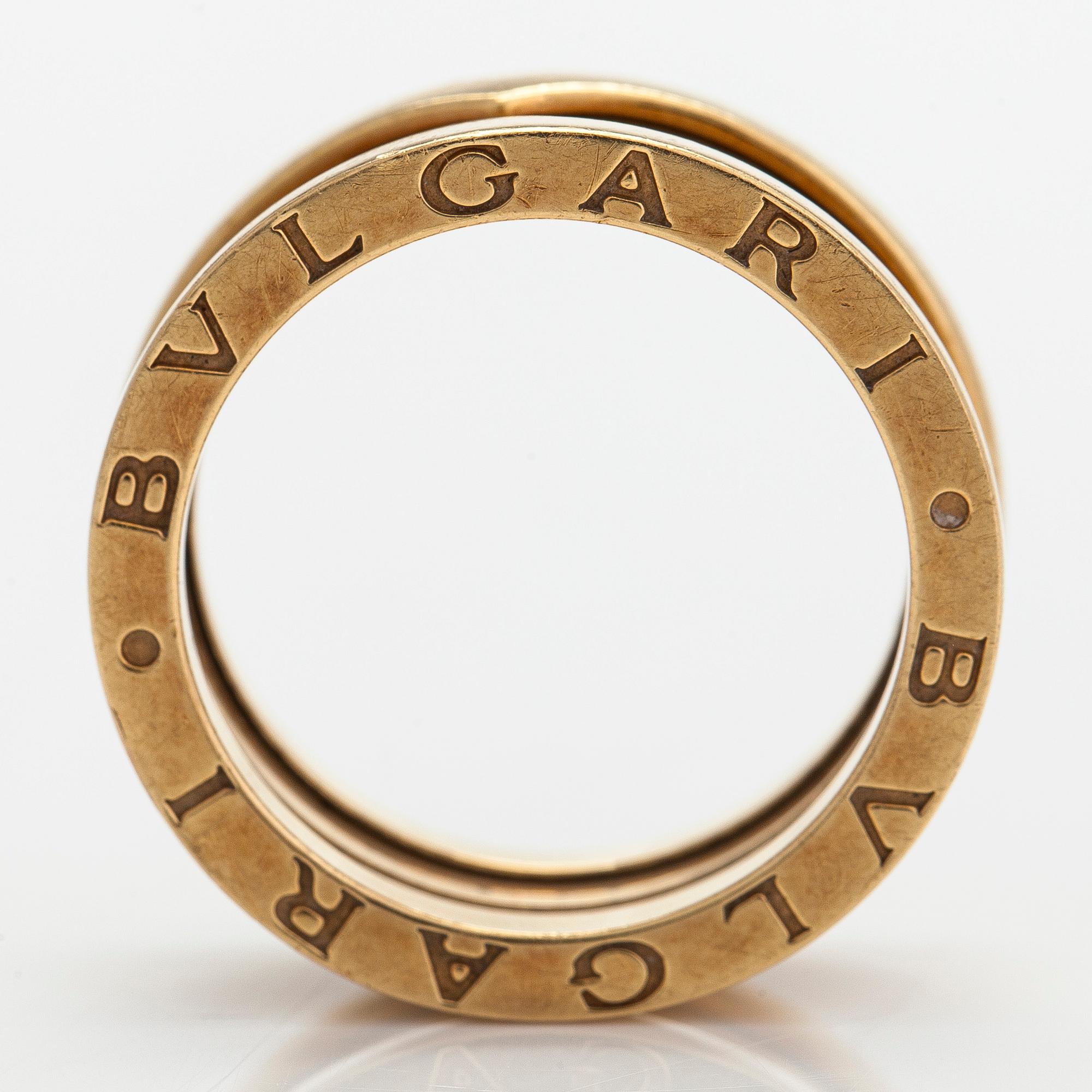 Bulgari, ring, "B.Zero1", 18K guld.