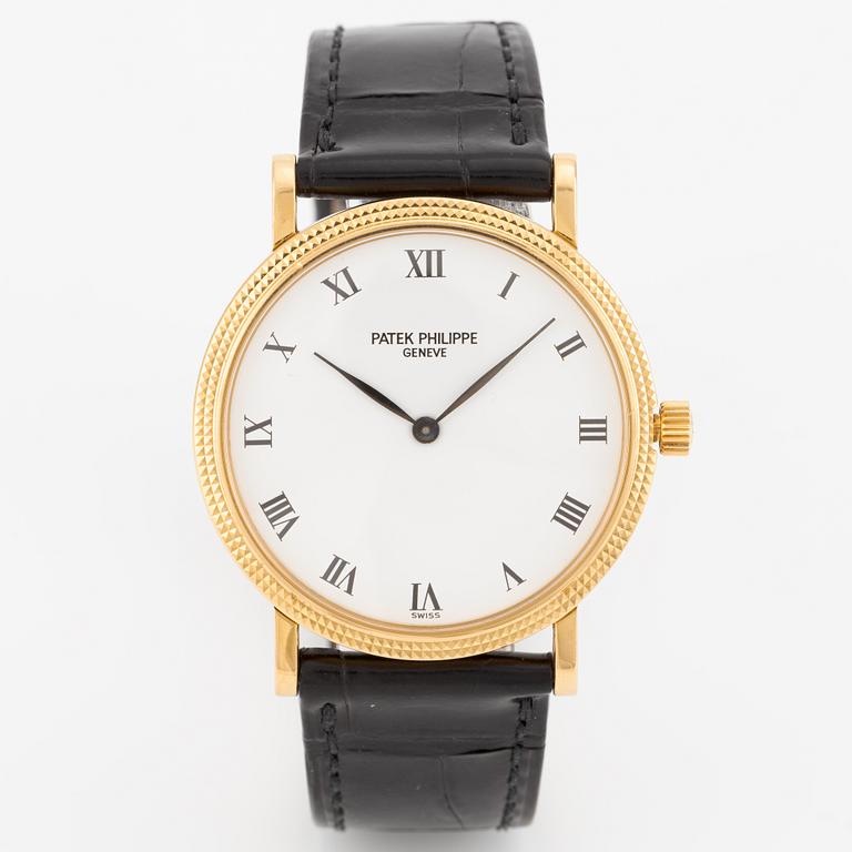 Patek Philippe, Calatrava, wristwatch, 33 mm.