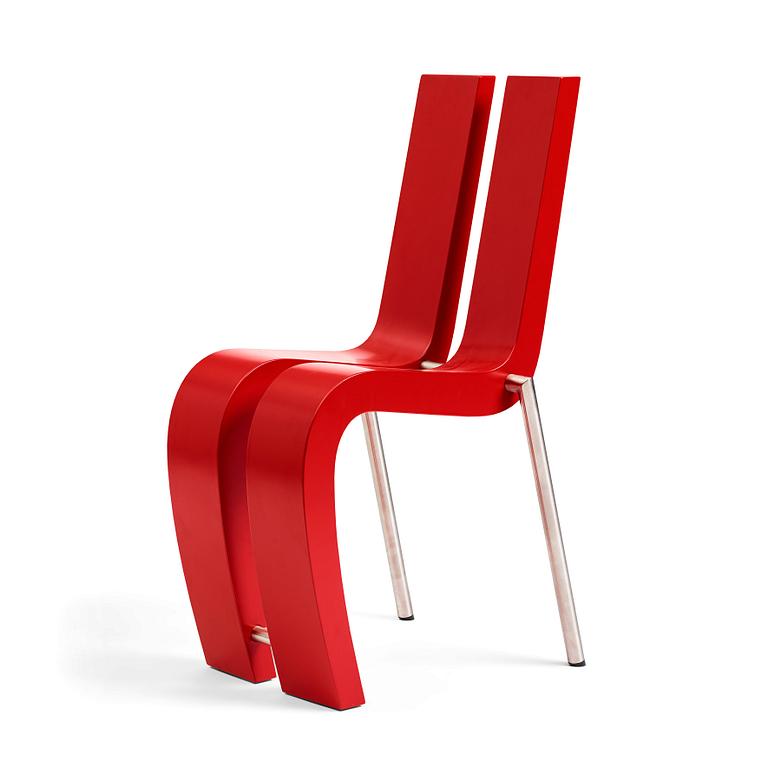 Sigvard Håkansson, a "2+1" chair, ed. 25/25, Sigvard Design AB Linköping, Sweden 2003.