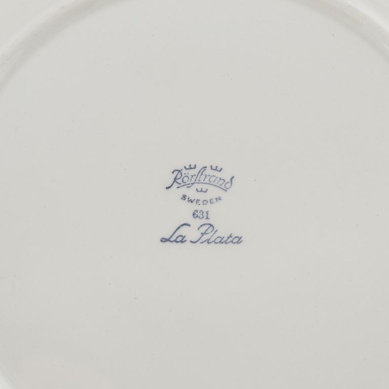 19 plates, 'La Plata', Rörstrand.