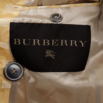 Burberry, a silk coat, italian size 40.