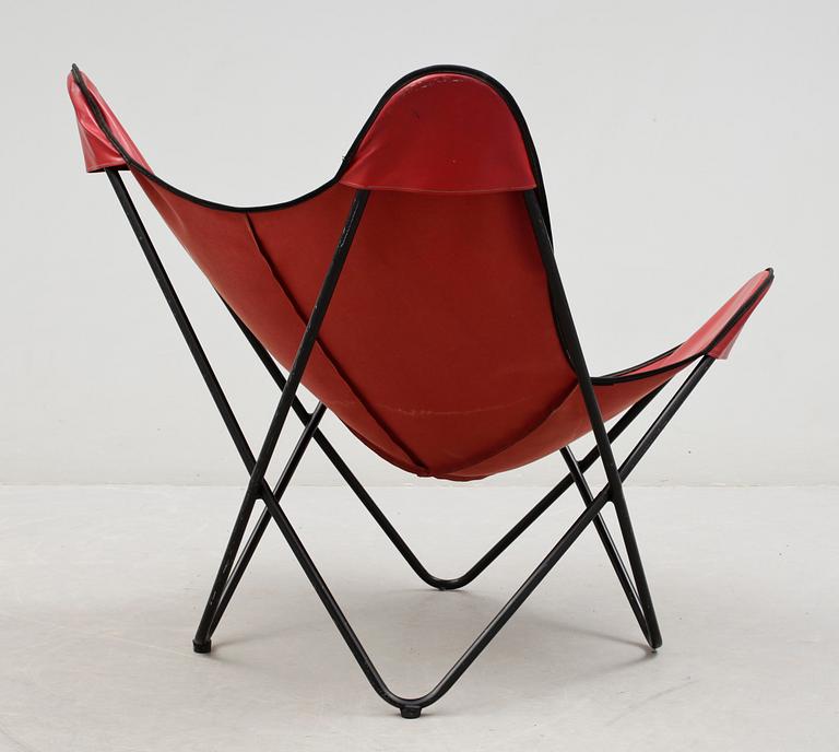 FLADDERMUSFÅTÖLJ, "Butterfly chair", 1900-talets senare hälft.