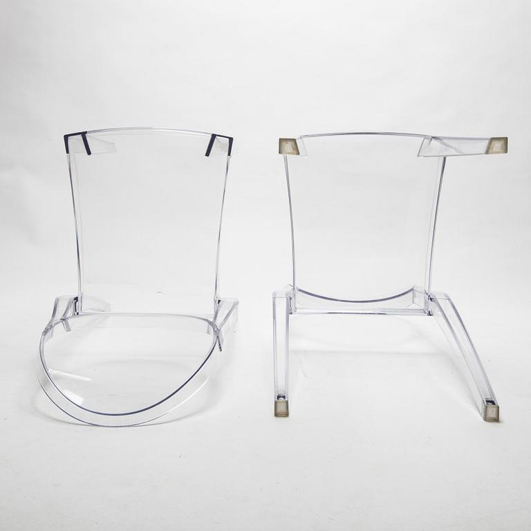 STOLAR, ett par, "Victoria Ghost", Philippe Starck, Kartell.