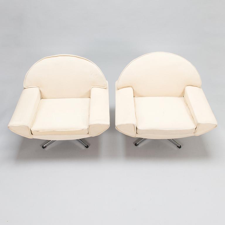 Johannes Andersen, Three-piece 1960's/70's 'Capri' sofa suite for Trensum Möbelfabrik.