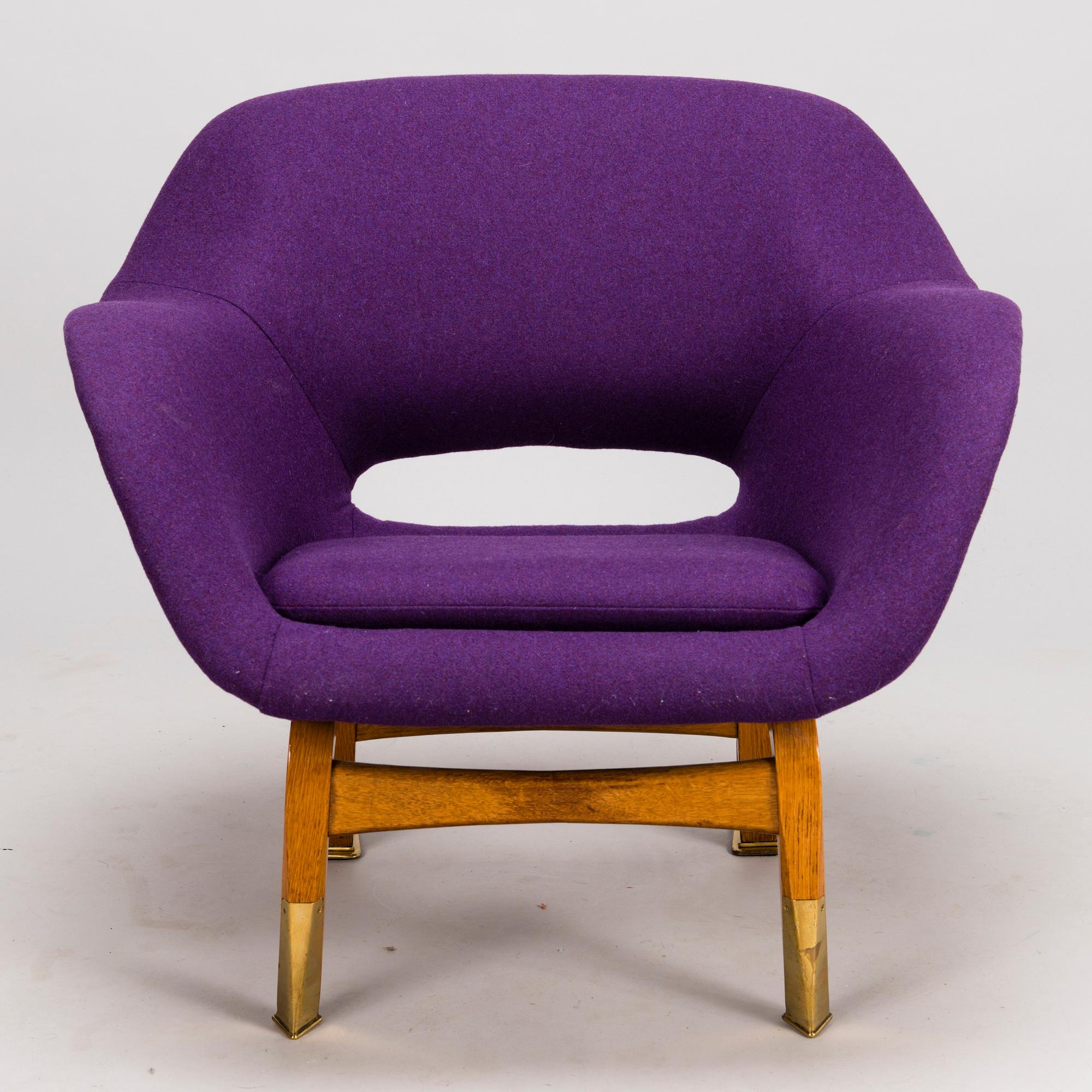 ILMARI TAPIOVAARA, an early 1960s 'Marski' armchair for Asko/Sarvis Oy Finland.