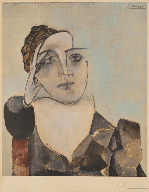 Pablo Picasso, after, "Portrait de Mille" (Dora Maar).