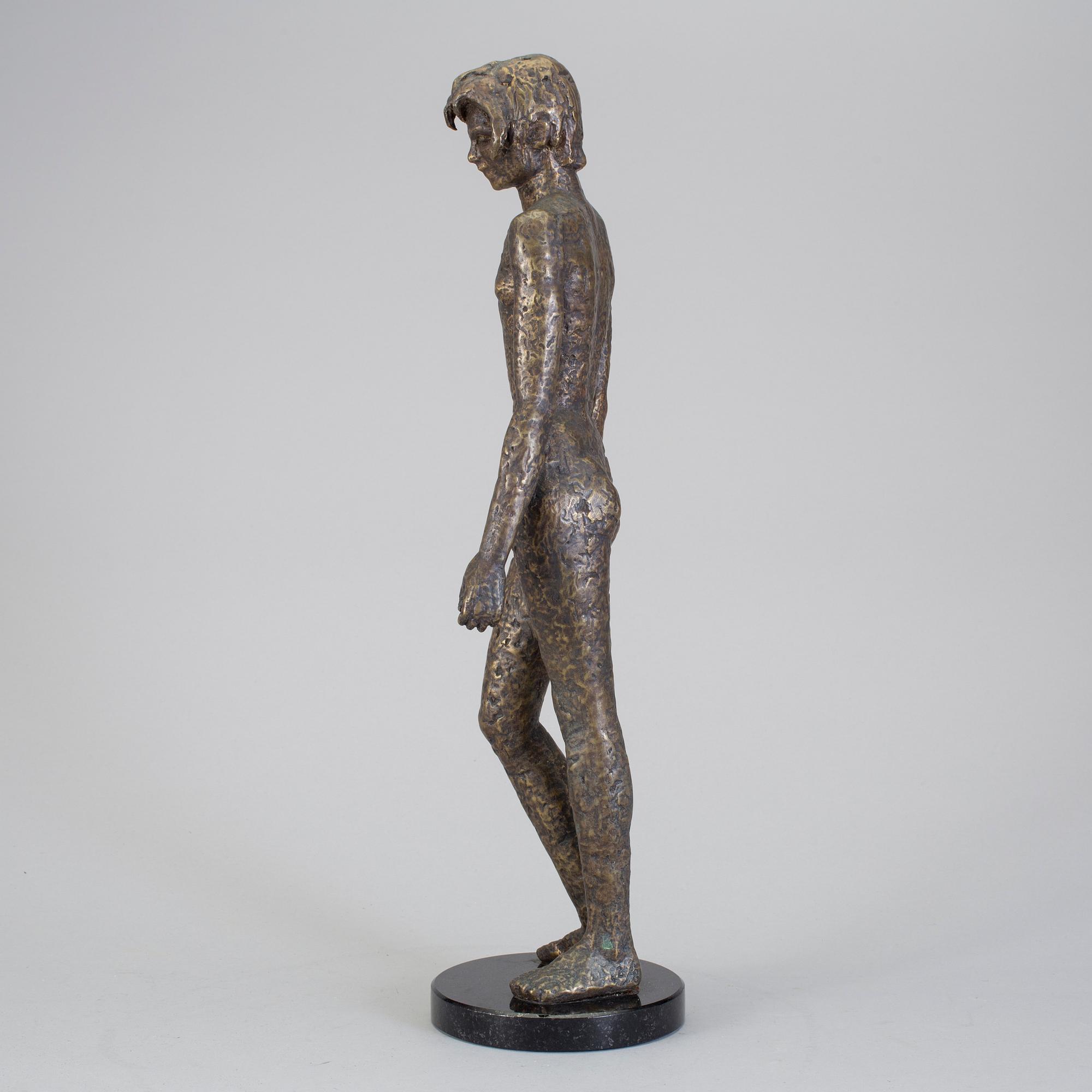 LISS ERIKSSON, skulptur, brons. Signerad och numrerad 2/8. Gjutarstämplar Fonderi Godard Paris.