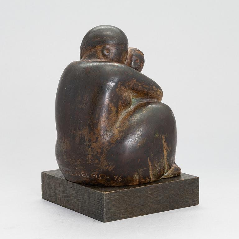 Carl Wilhelms, skulptur, signerad och daterad -46.