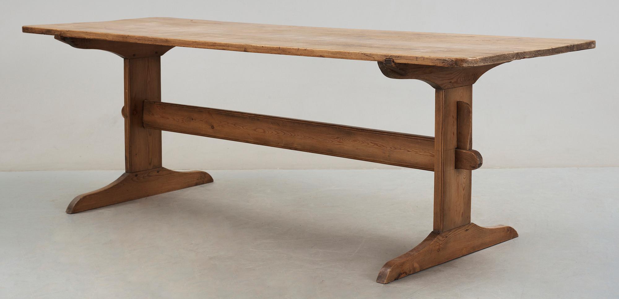 BOCKBORD, 1800-talets slut.