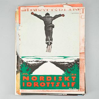 MINNESHÄFTEN, 5 st, Olympiaden i Antwerpen 1920.