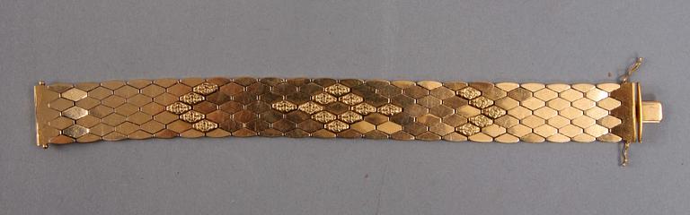 ARMBAND, 18K guld.
