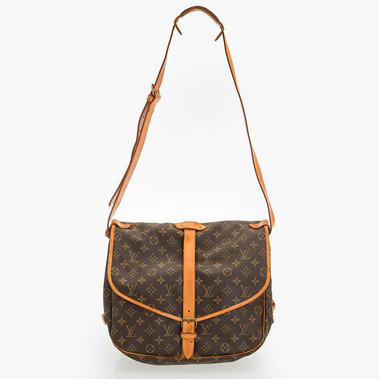 Louis Vuitton, a Monogram Canvas 'Saumur 35' bag.