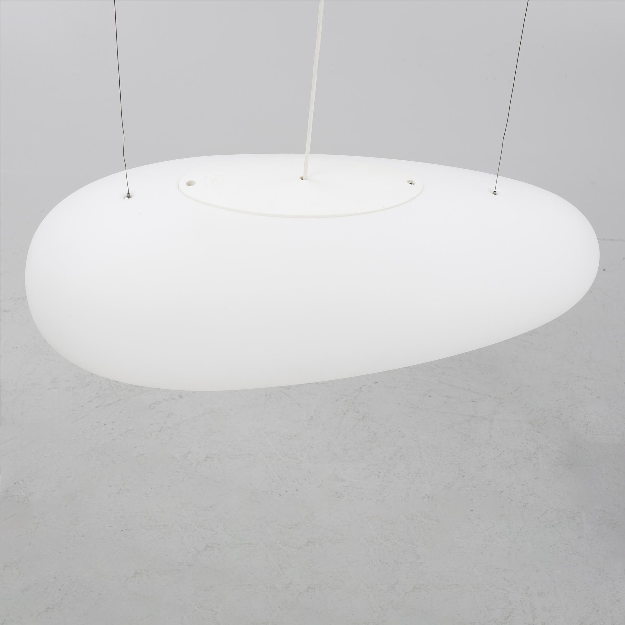 Boris Berlin, two pendant lamps 'Avion', Fritz Hansen, Denmark.