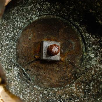 KANDELABRAR, 1 par, mässing, England, 1900-tal.